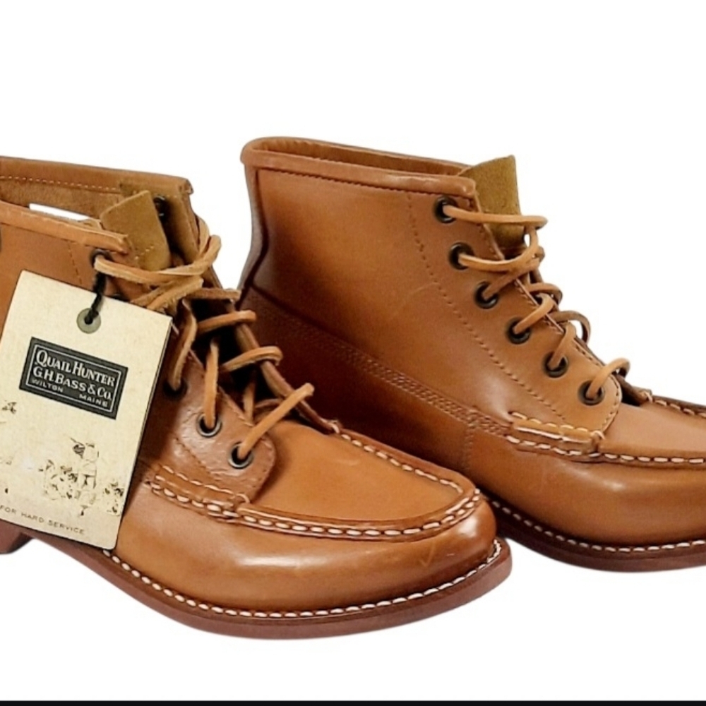 G.H. Bass & Co. Quail Hunter boots. Tan/ Mens Size 7/ Womens Size 8.5 - Picture 2 of 5
